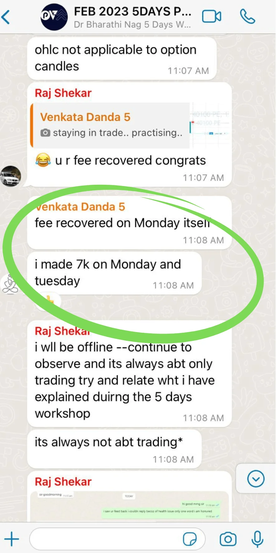Student screenshot 5